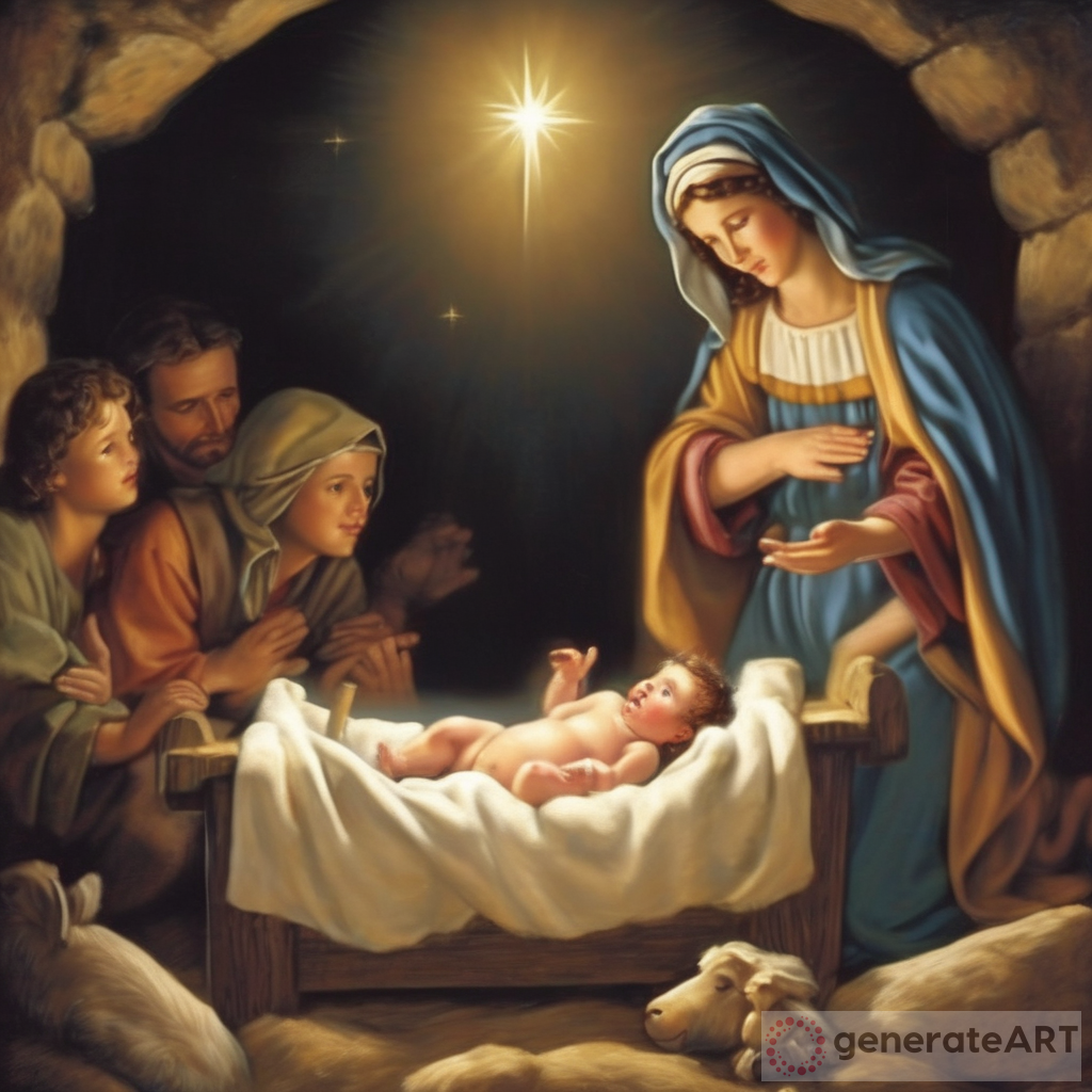 The Miraculous Birth Of Baby Jesus Christ In Bethlehem 