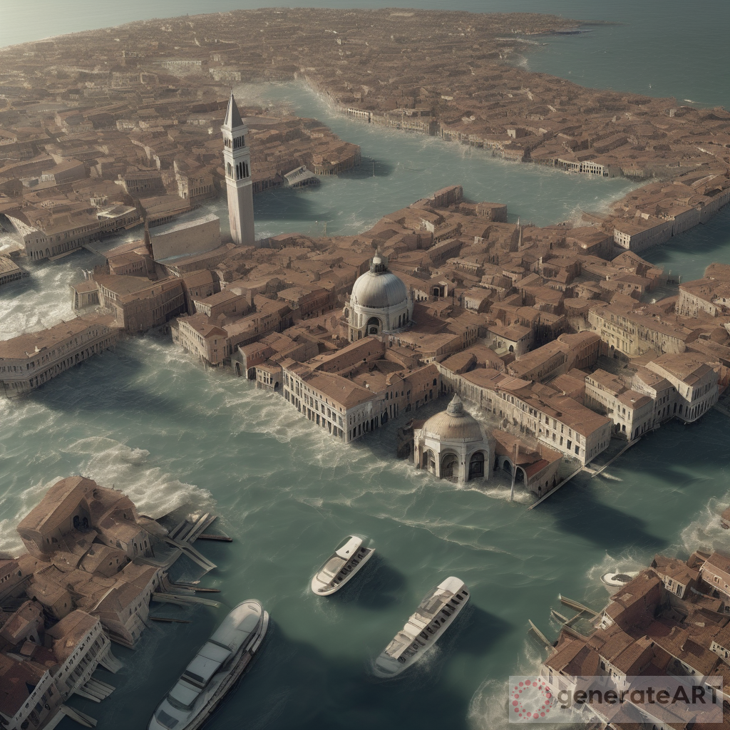 Venice After Destruction: A Photorealistic Rendition