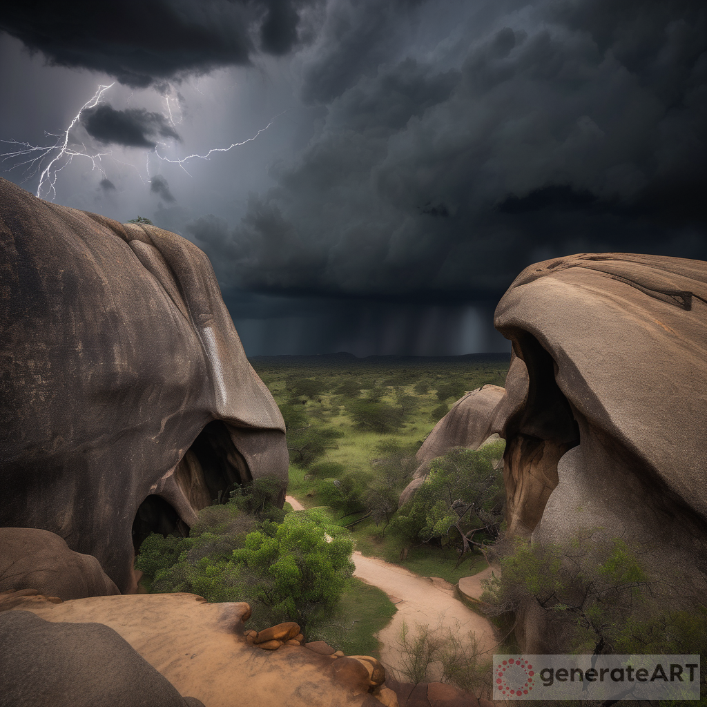 Unearthing Mysteries: The Matobo Hills Cave Amidst a Looming Storm