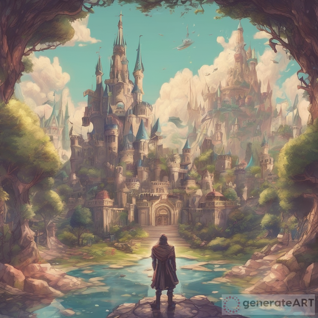 Animated Album Cover Design for 'The Kingdom' – 3D & Artistic Style