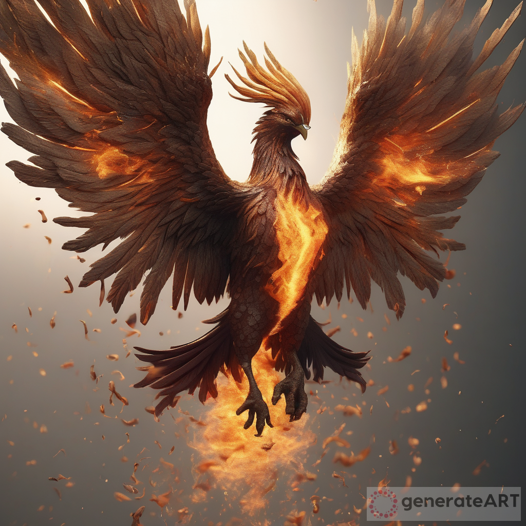 Breathtaking 3D Imagery: Phoenix Rising Out of the Ashes