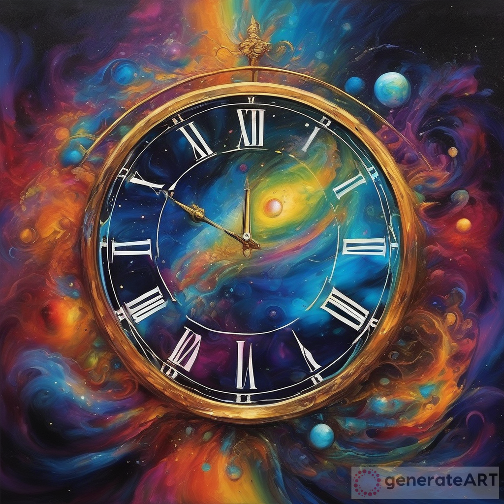 Capturing the Essence and Beauty of Time: A Mesmerizing Piece of Art