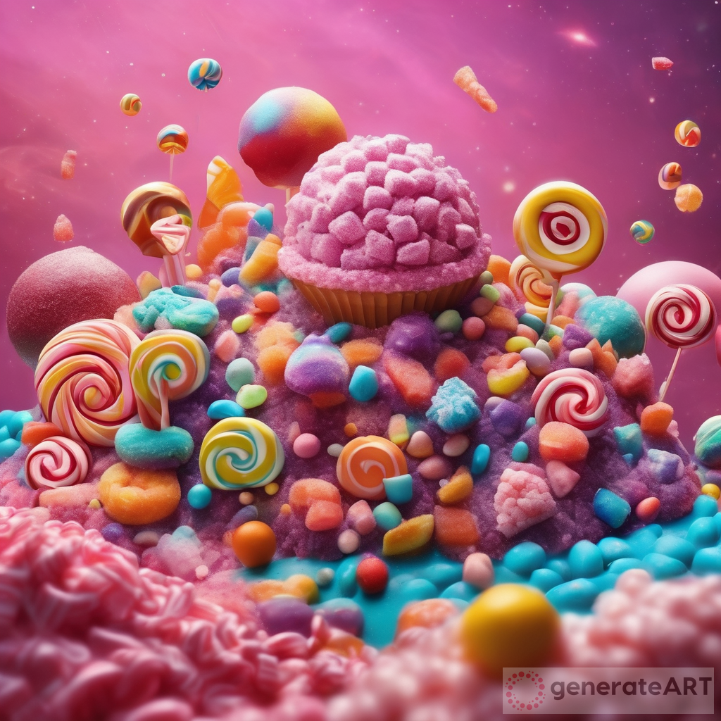 A Whimsical Wonderland: Exploring a Surreal Candy World