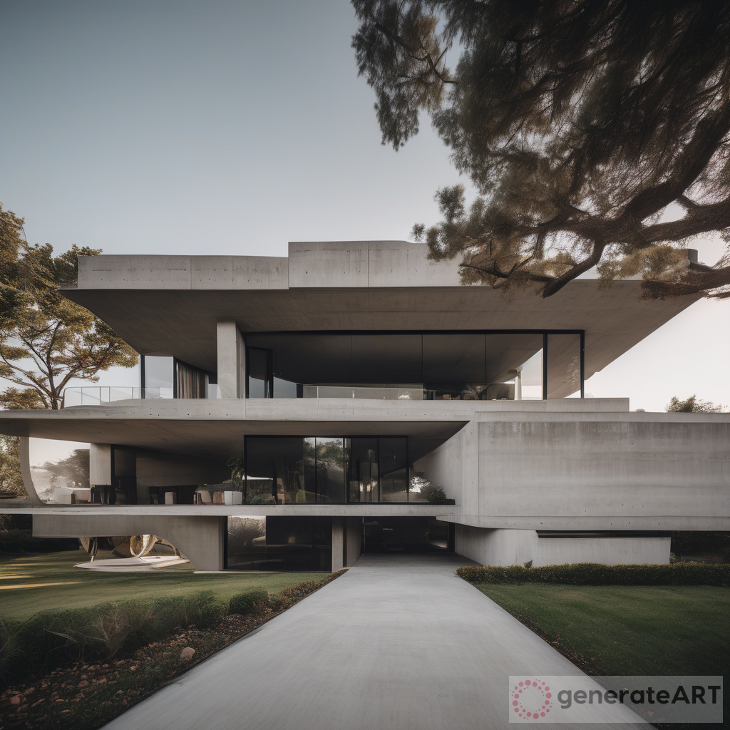 Luxurious Modern Concrete Villa | Unmatched Elegance & Style
