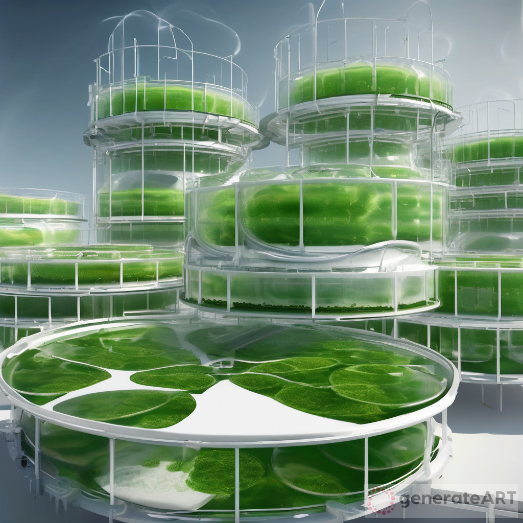 Futuristic Martian Human Base: The Revolution of Microalgae Facility