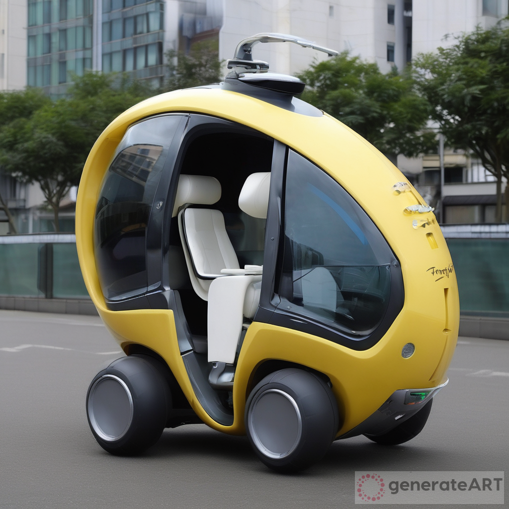 Introducing the Tamago: A Revolutionary Vertical Personal Vehicle