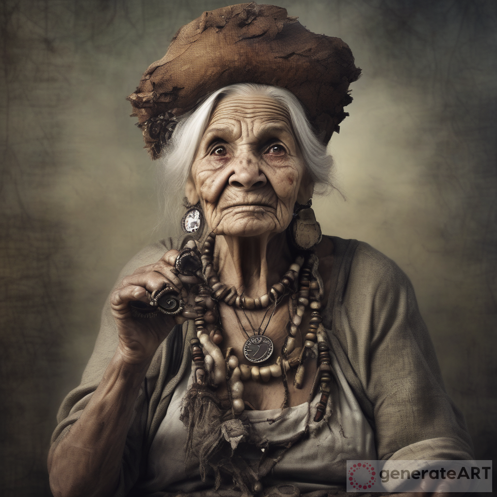 Creating a Photo Realistic Image of an Old Woman with Voodoo | Tutorial
