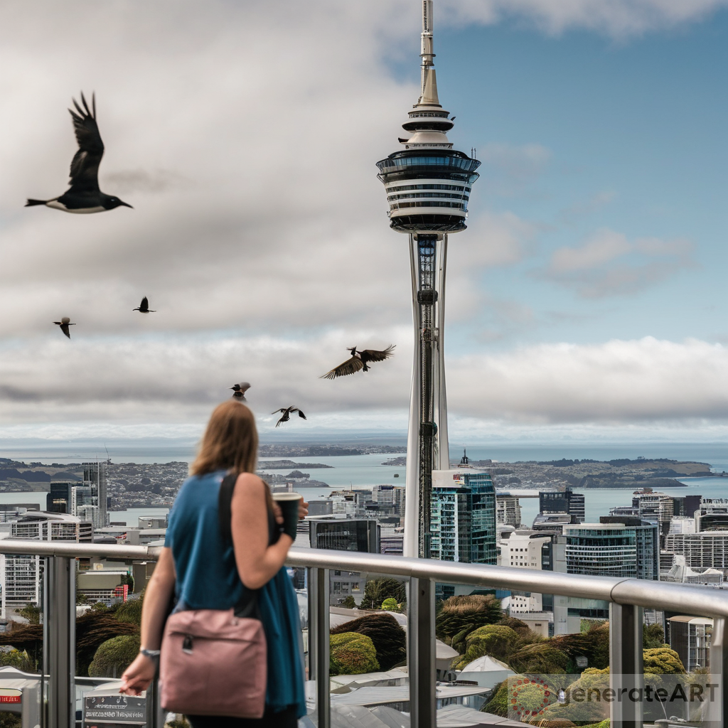 Auckland Sky Tower: Coffee and New Zealand Birds - A Unique Alaskan Tourist Experience