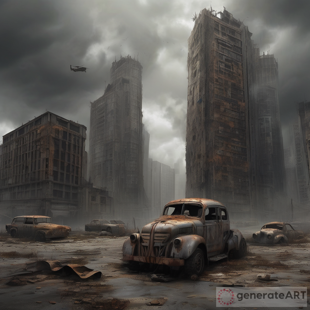 Exploring a Post-Apocalyptic World of Ruined Skyscrapers