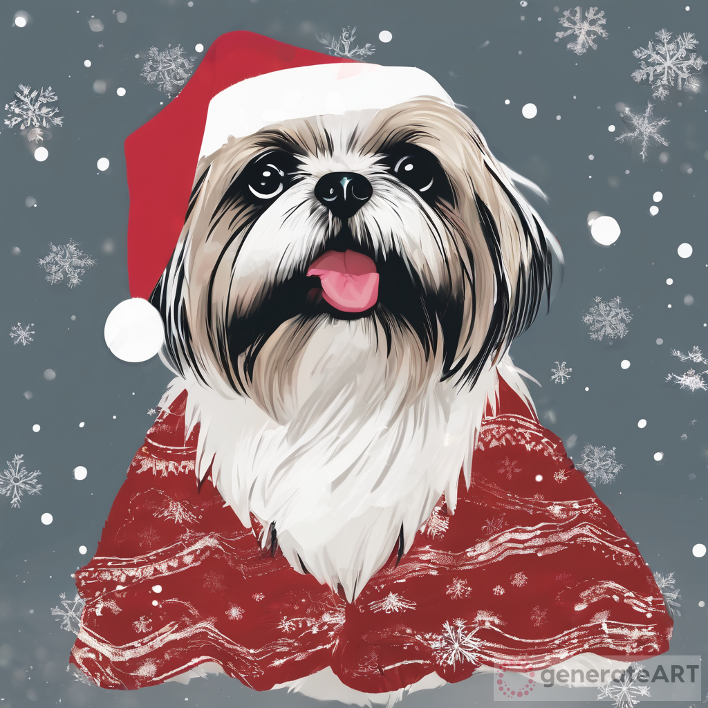 Christmas Shih Tzu: Add Holiday Cheer with an Adorable Shih Tzu Puppy