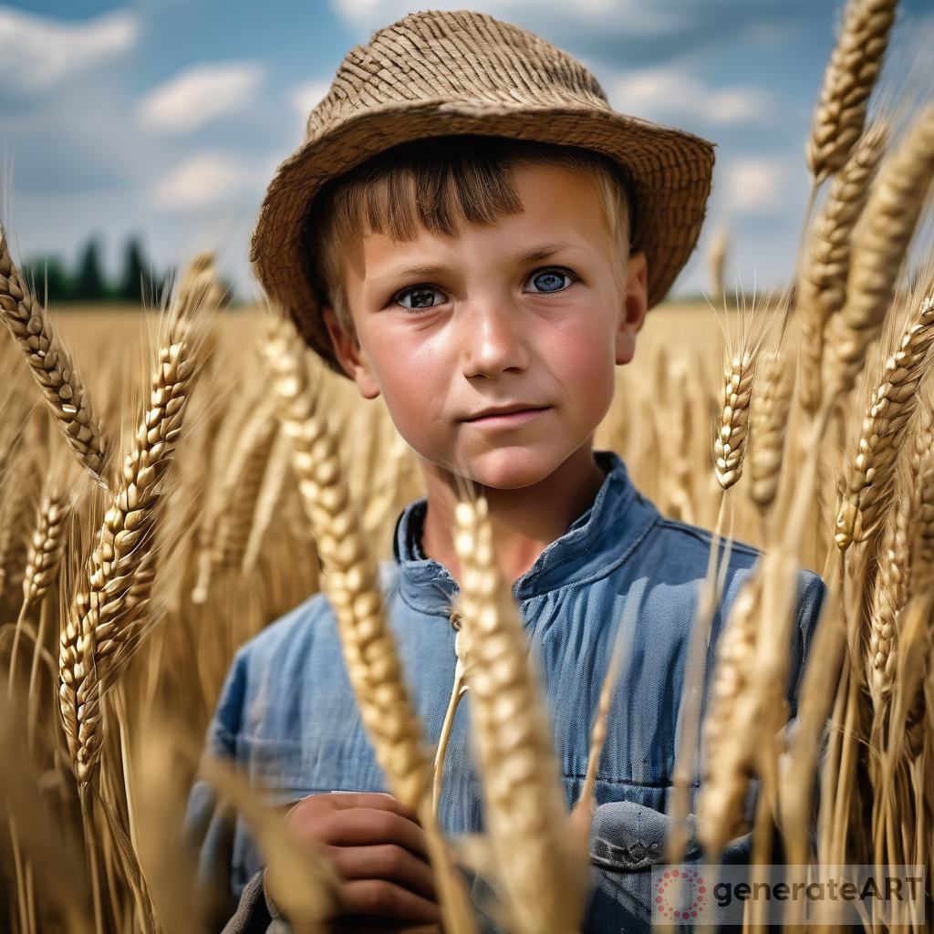 Resilience in Gold: The Story of a Ukrainian Child Farmer
