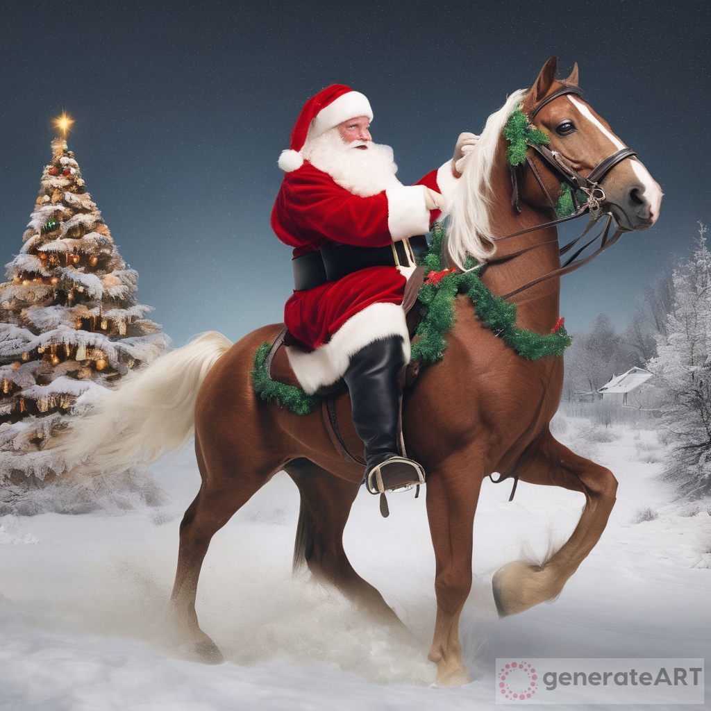 Santa Claus on a Horse: Experience the Magic of Christmas