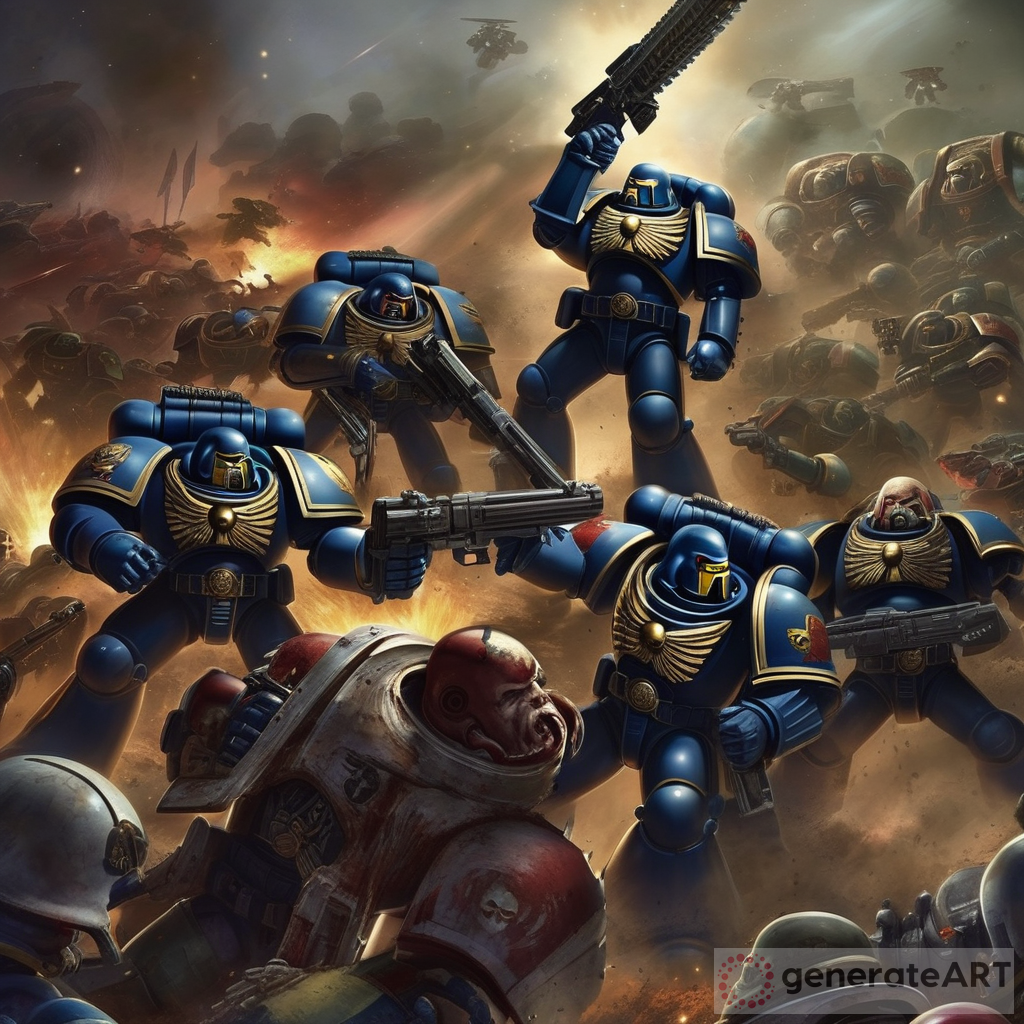 Unveiling the Epic Space Marine Battle in the Cosmos