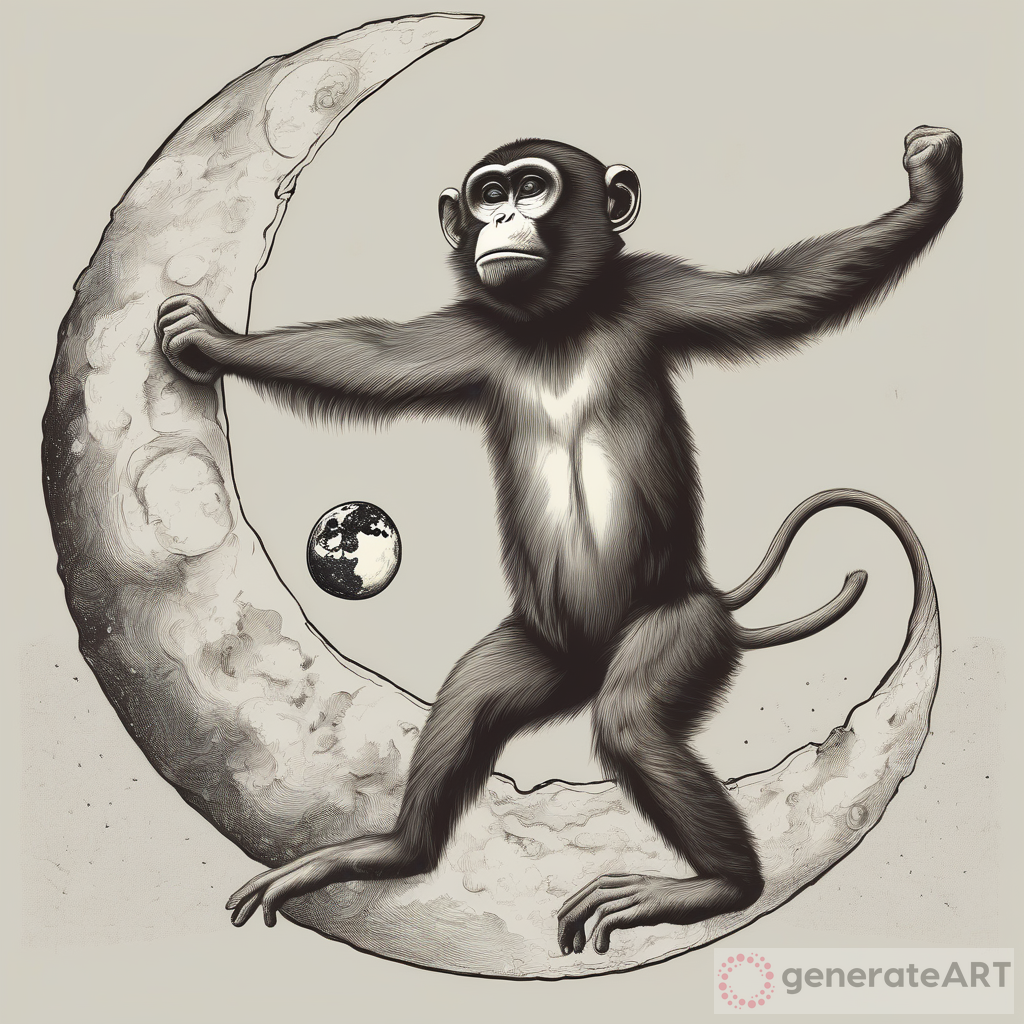 Monkey's Dance on the Moon: Defying Gravity and Captivating the Universe