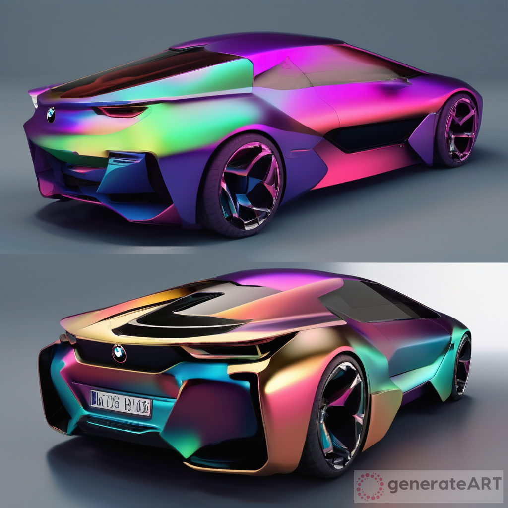 BMW Supercar: Chameleon Colours in 2033