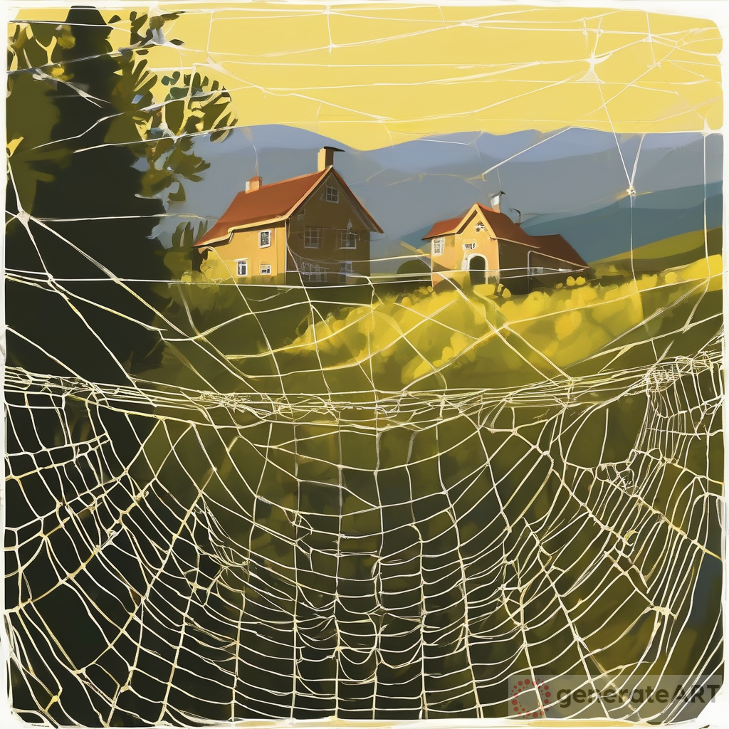 Yellow Striped Spider: A Skillful Weaver in Nature's Web