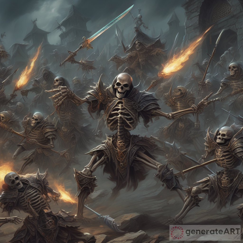 Phantasmal Skeleton Warriors: Defenders of the Village