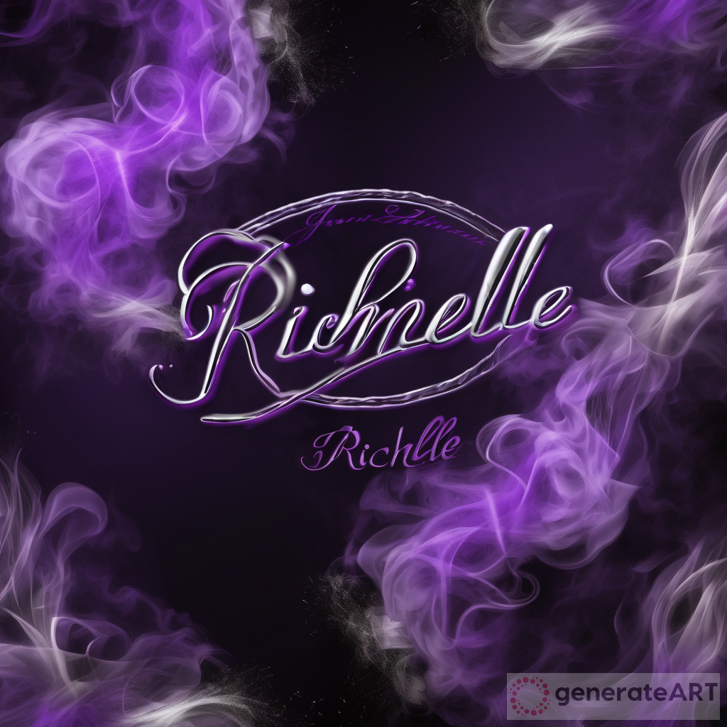 Richelle - Bursting Through Purple Smoke | Blog Title