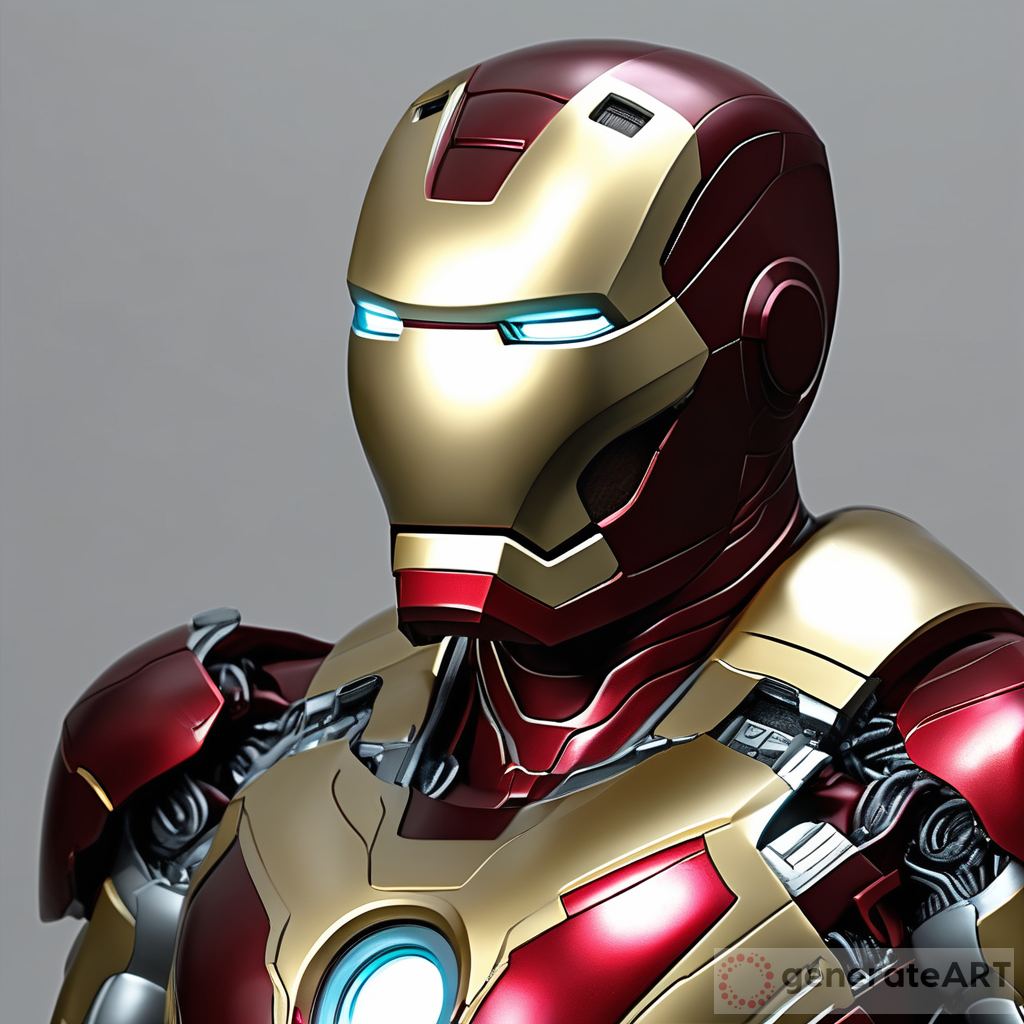 Ironman Marvel Photorealism: Ultra-Detailed 16K UHD Suit