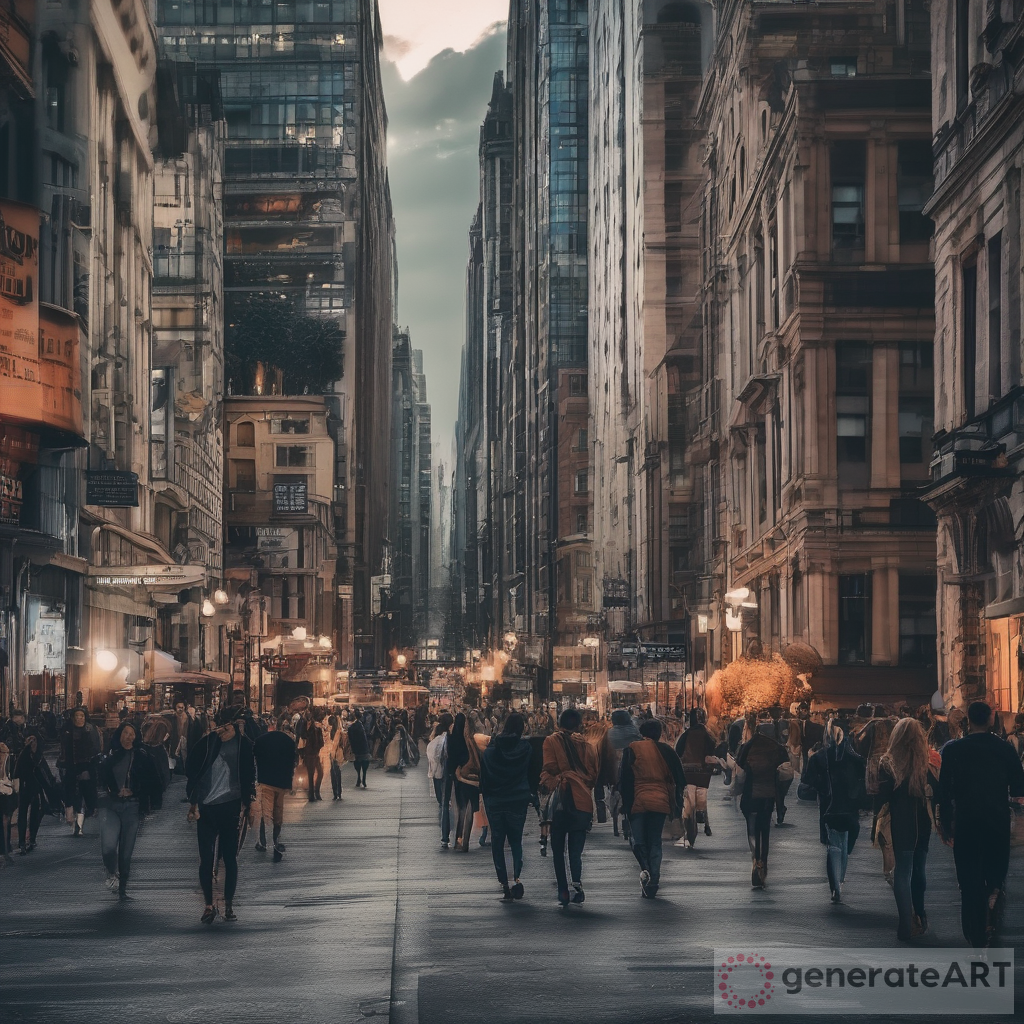 HD Cityscape: Real Pics of Street People