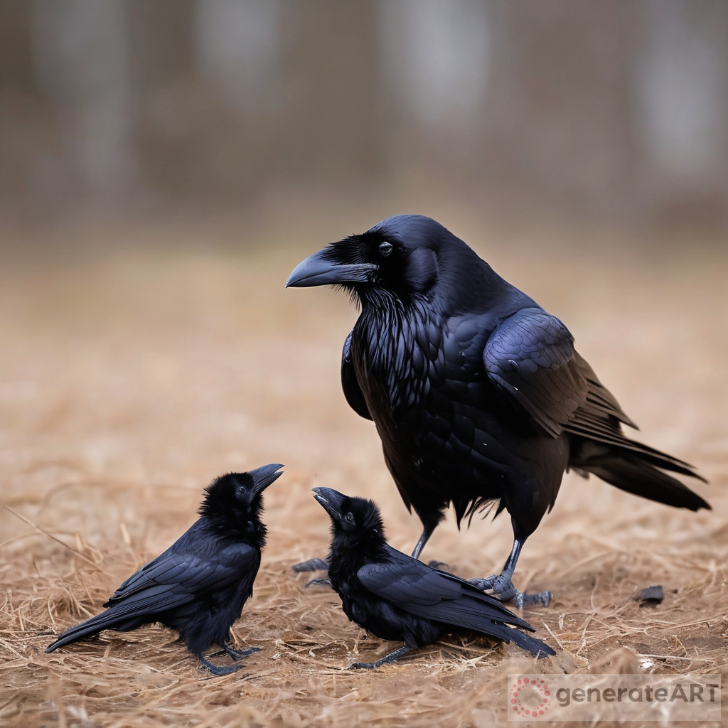 Tragic Tale of a Raven: Two Baby Ravens Perish