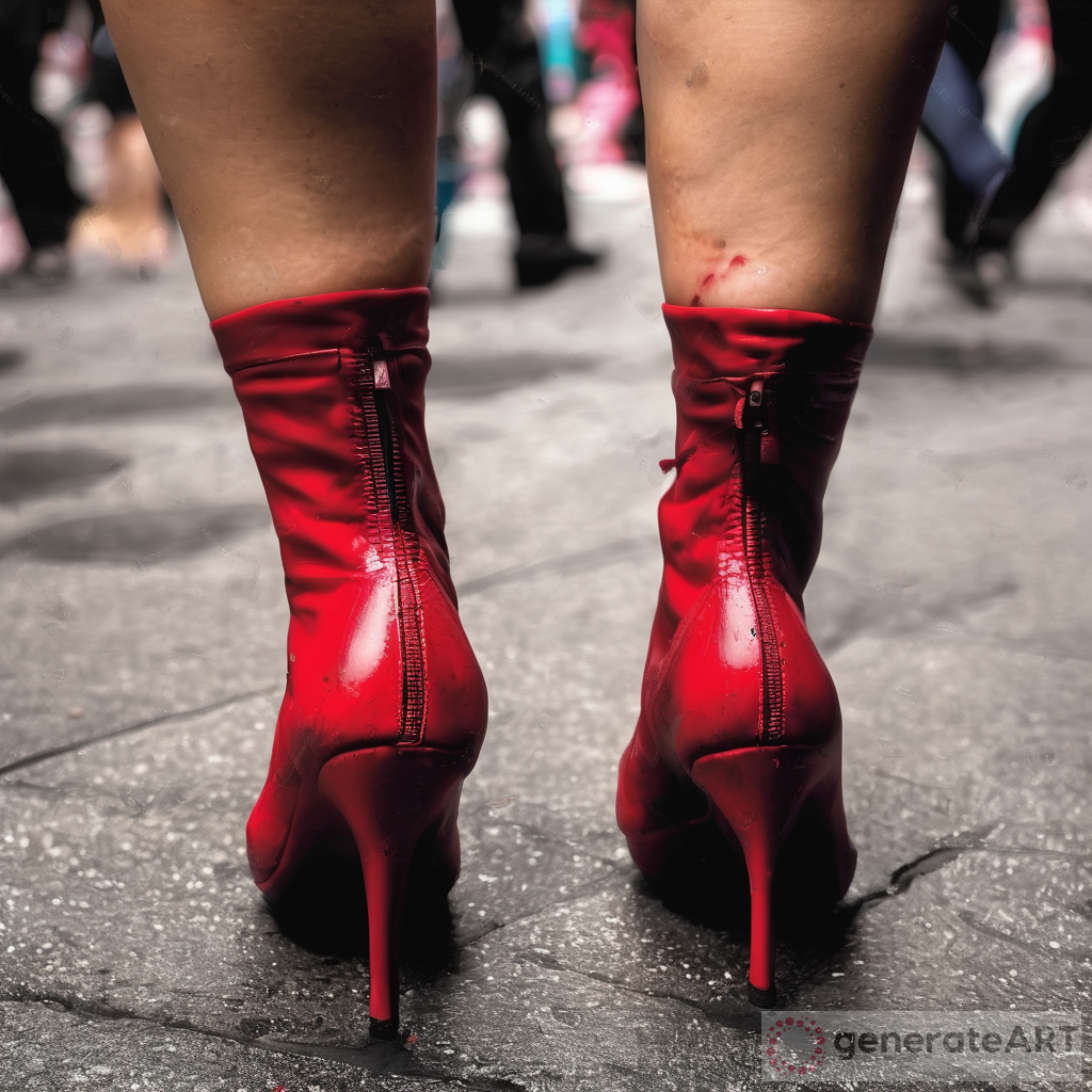 Scarpe rosse No alla violenza sulle donne