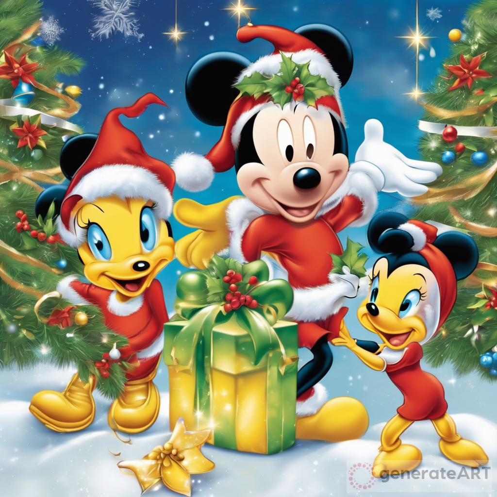 Magical Christmas: Mickey Mouse, Tinker Bell, and Tweety Bird Theme ...