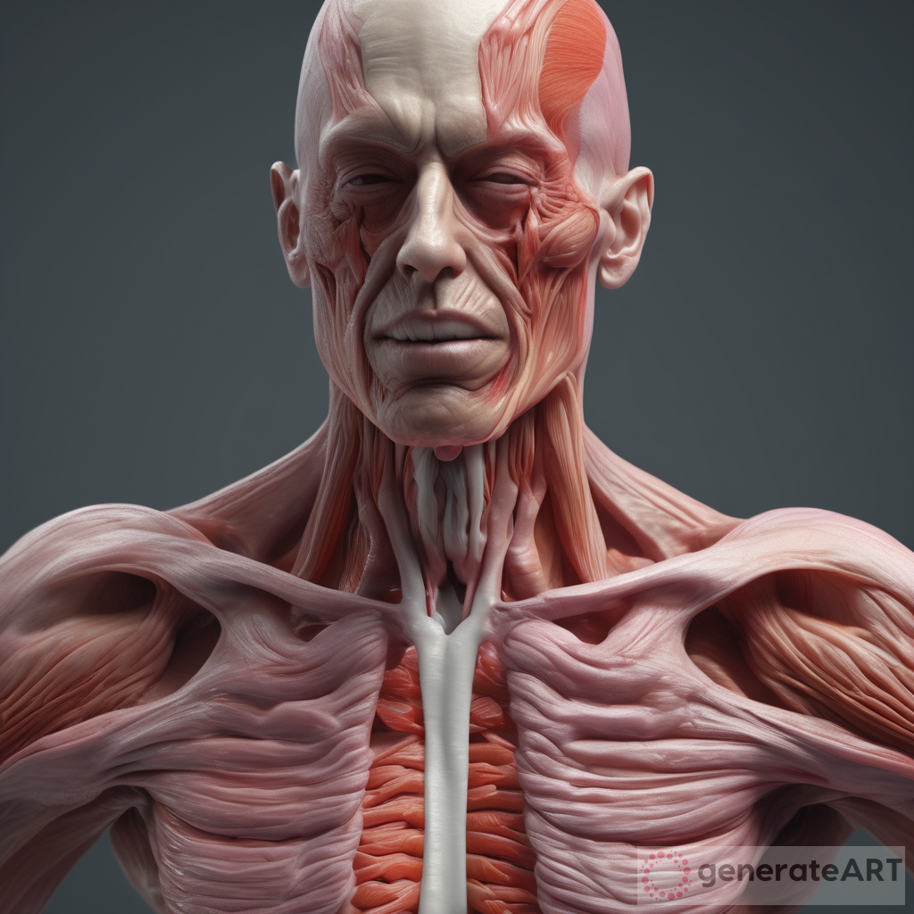 Psychedelic and Insanely Detailed Human Anatomy Deep Muscles in 12k and 60k Resolutions