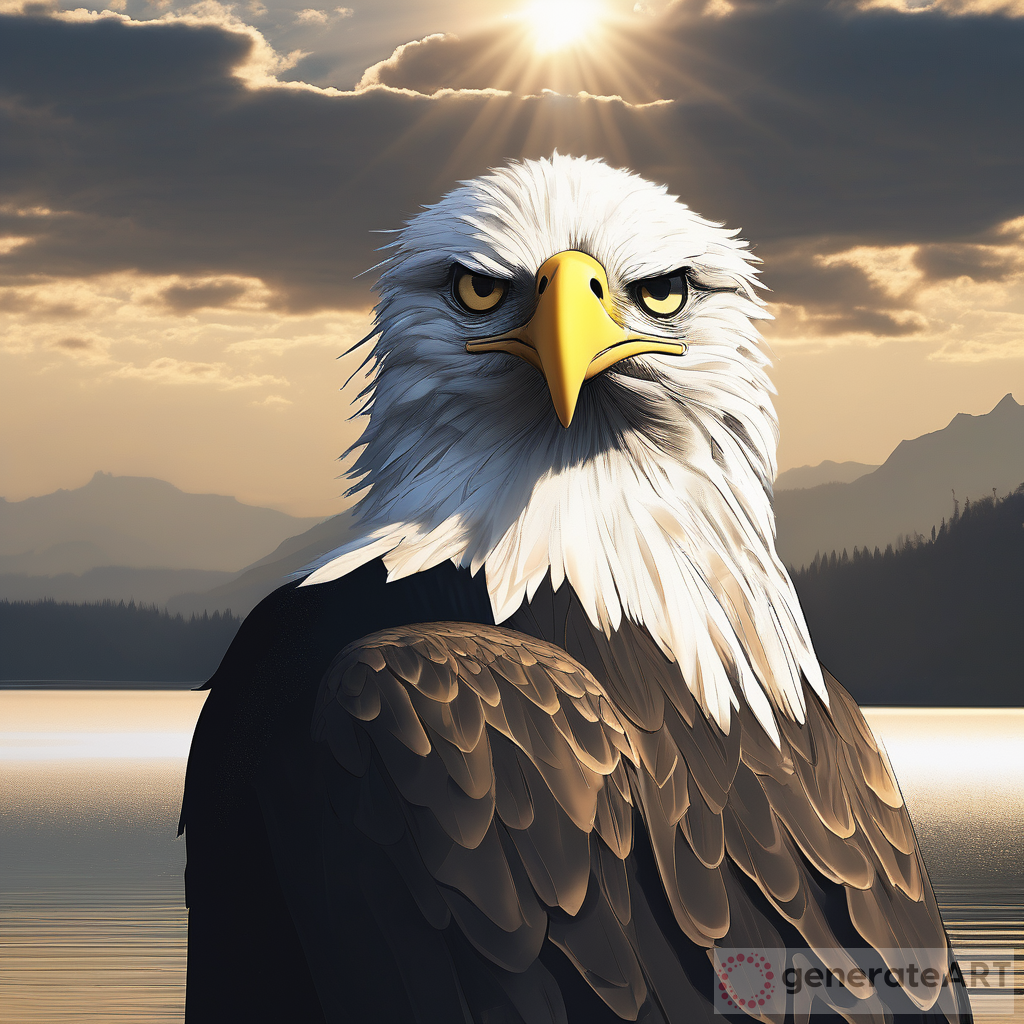 The Majestic Eagle: A Symbol of Serenity and Joy