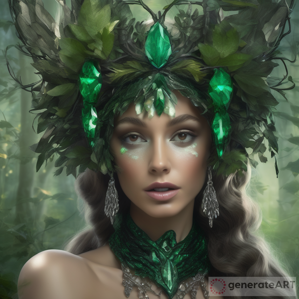 April 16, 2020: A Portrait of a Mystical Forest Nymph