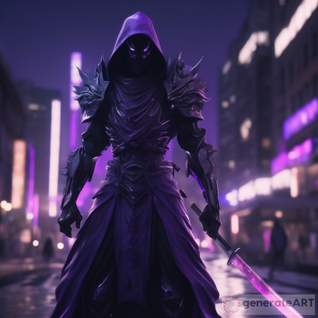 The Shadow Walker Embracing the Depths of Darkness GenerateArt