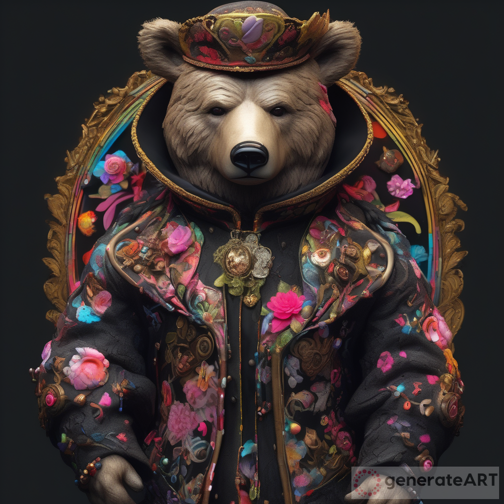 Maple: A Canadian-Inspired Hyper-Realistic Male Bear Character