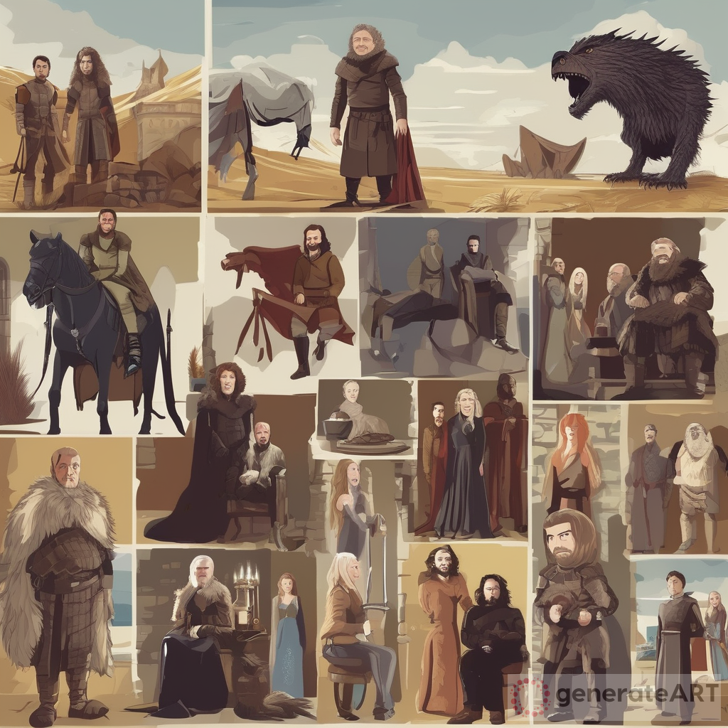 Game of Thrones Characters in Their Habitat Exploring the Influences of Environments in
