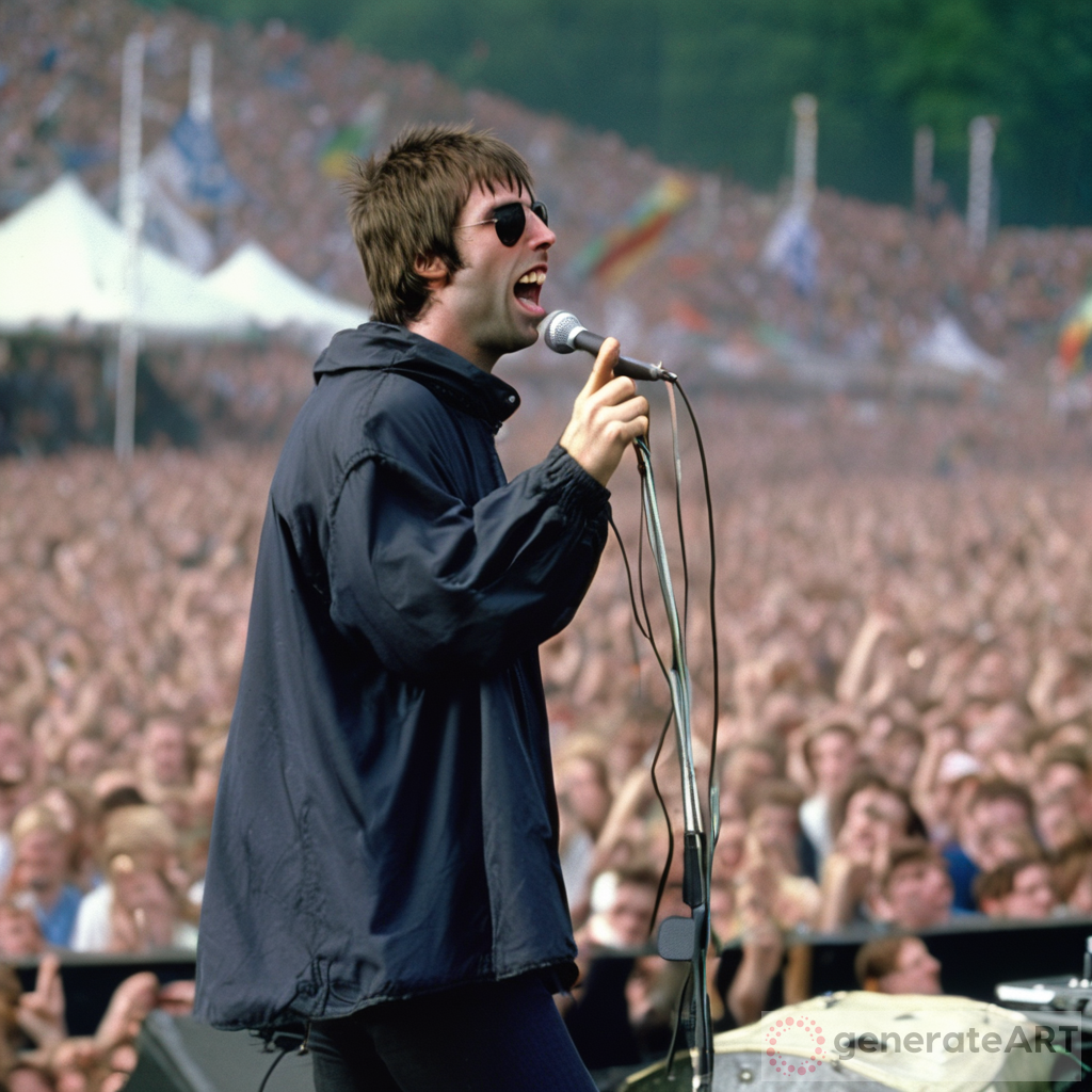 Liam Gallagher's Legendary Performance at Knebworth 1995