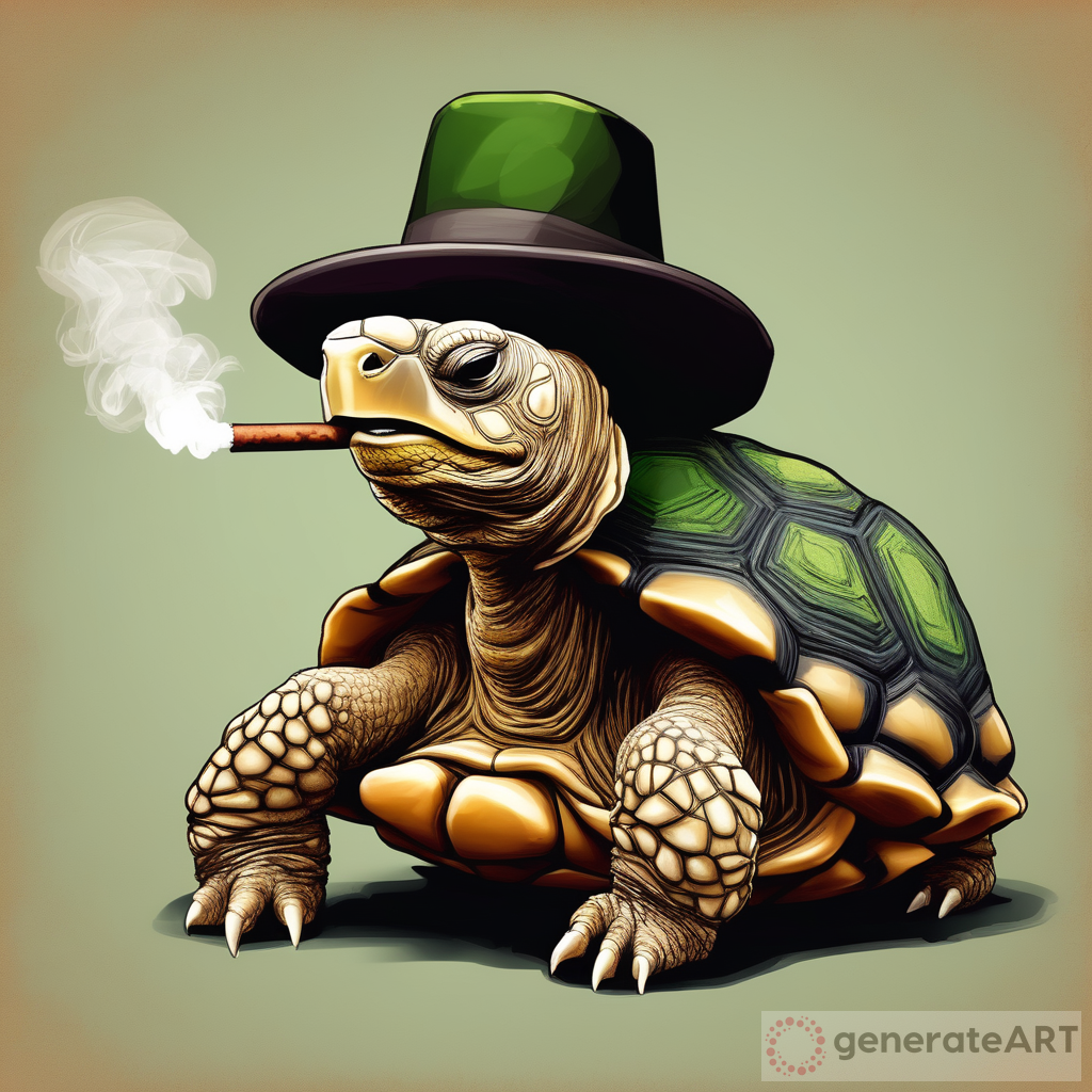 Larry the Handsome Tortoise: Adventures with his Oversized Marijuana Cigar