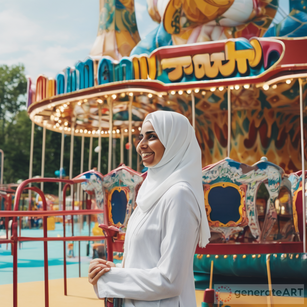 A Joyful Adventure: A Muslim Woman's Experience at an Amusement Park