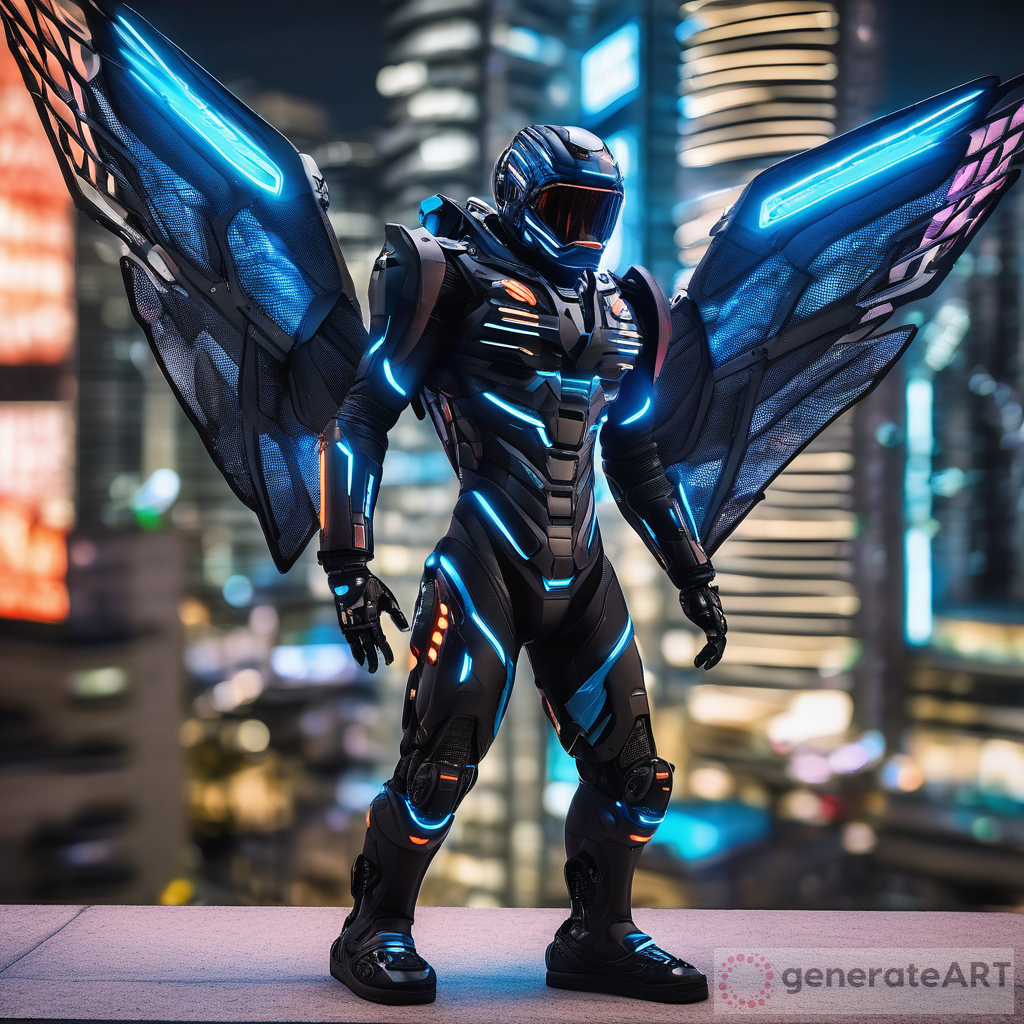Skyline Dominator Exo-Suit: High-Definition, 8K, HDR Marvel