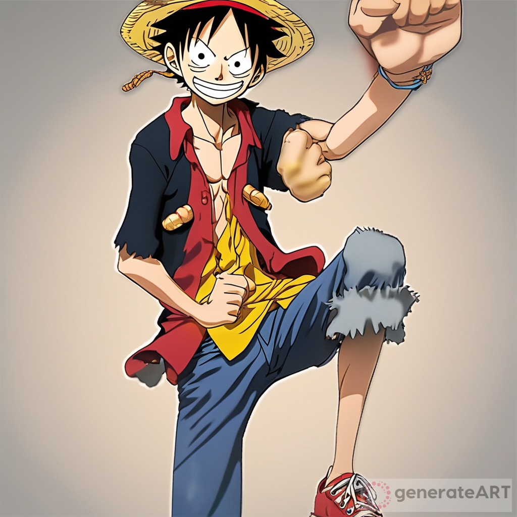 Luffy's Elastic Adventures: Join the Rubber Band Pirate!