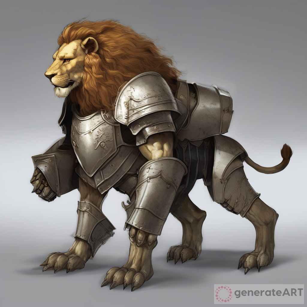 The Majestic Humanoid Lion: A Symbol of Strength and Courage