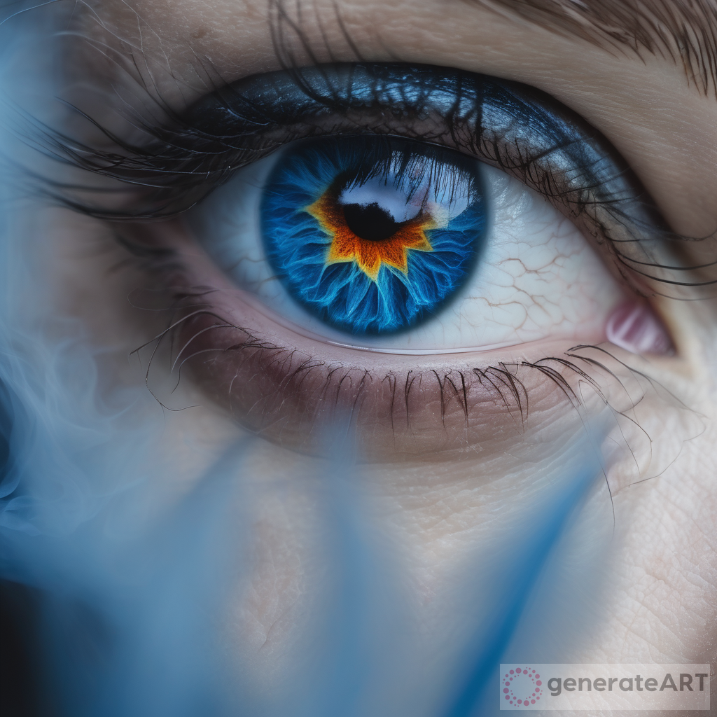 Fiery Tears: Exploring the Enigmatic Blue Eye Iris