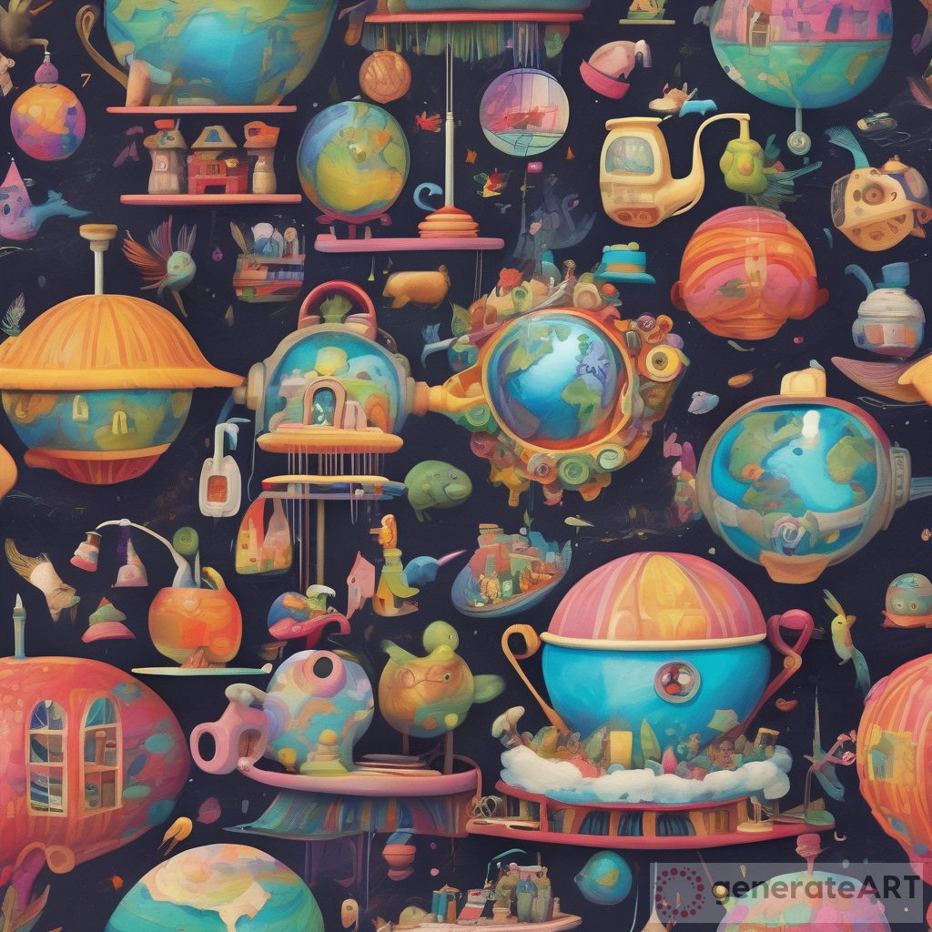 Whimsical Wonders: Exploring a Vibrant and Enchanting World of Animated Objects