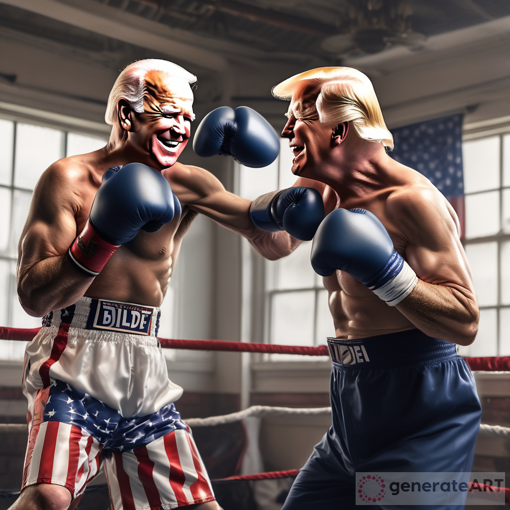 Trump and Biden Boxing: Symbolizing the Rivalry and Impact of American Politics