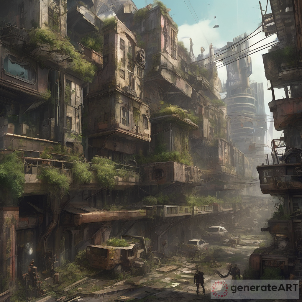 Steampunk Humanity: Robotic Renaissance in Post-Apocalyptic Ruins ...