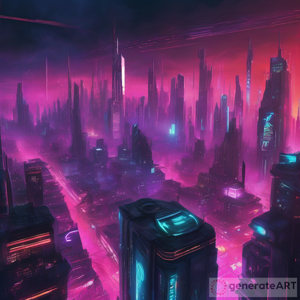 The Fusion of Cyberpunk and Ecstasy: Exploring an Emotion-Fueled Dystopian Metropolis