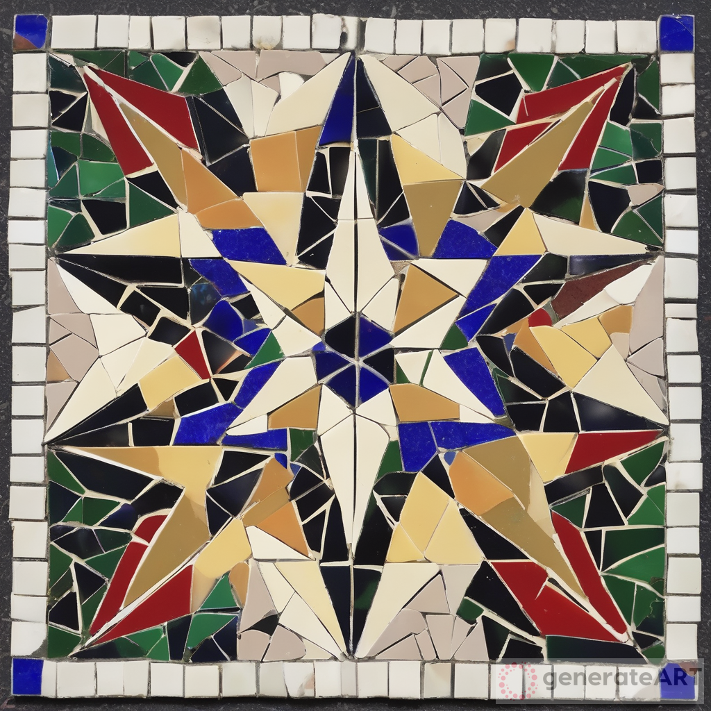 Discover the Mesmerizing Beauty of the Septagon Mosaic Star