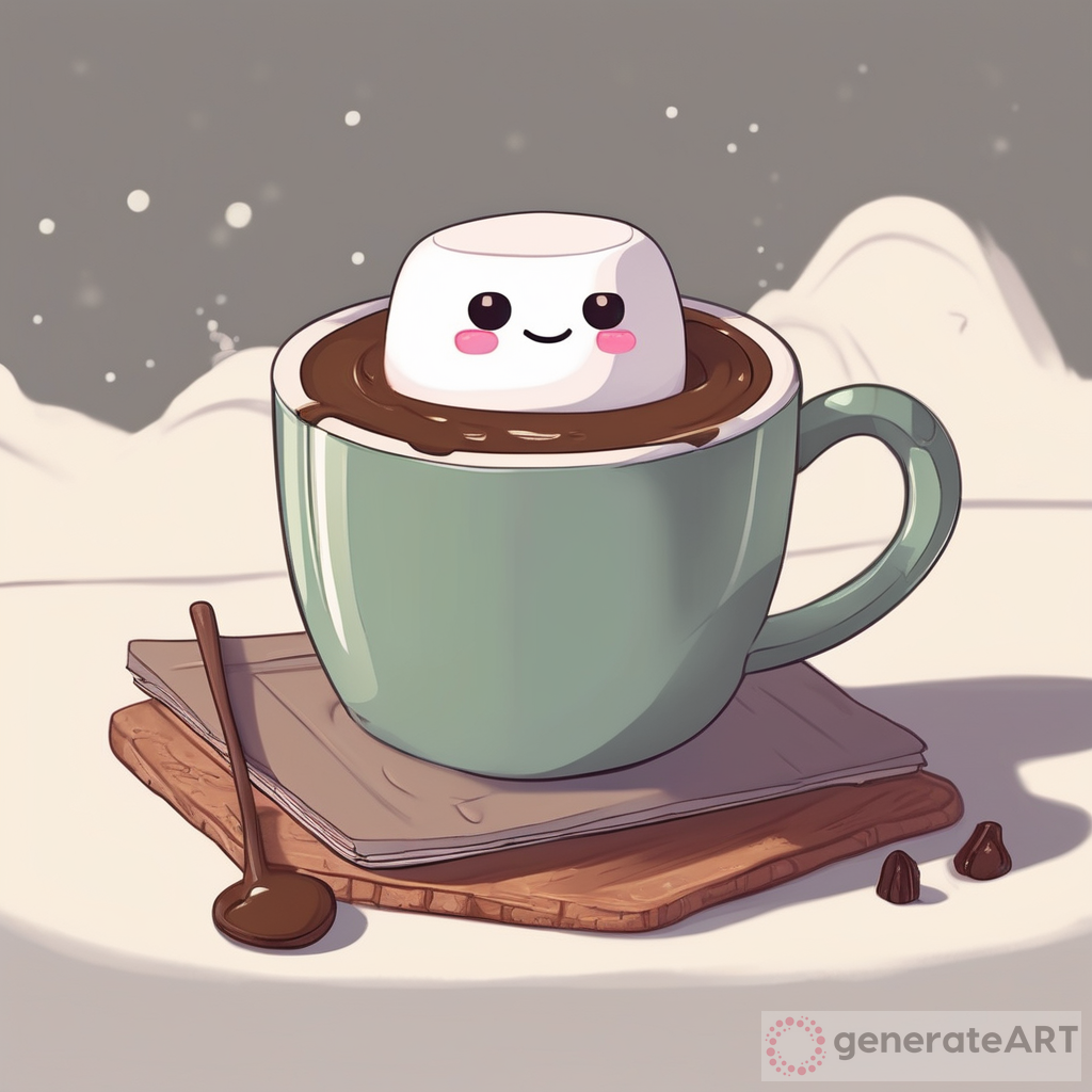 The Relaxing Adventures of an Anthropomorphic Marshmallow in a Hot Cup of Hot Chocolate
