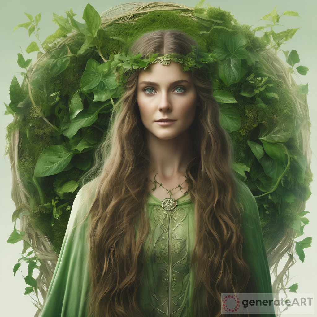 Discover the Photorealistic Beauty of Yavanna from Tolkien's Universe