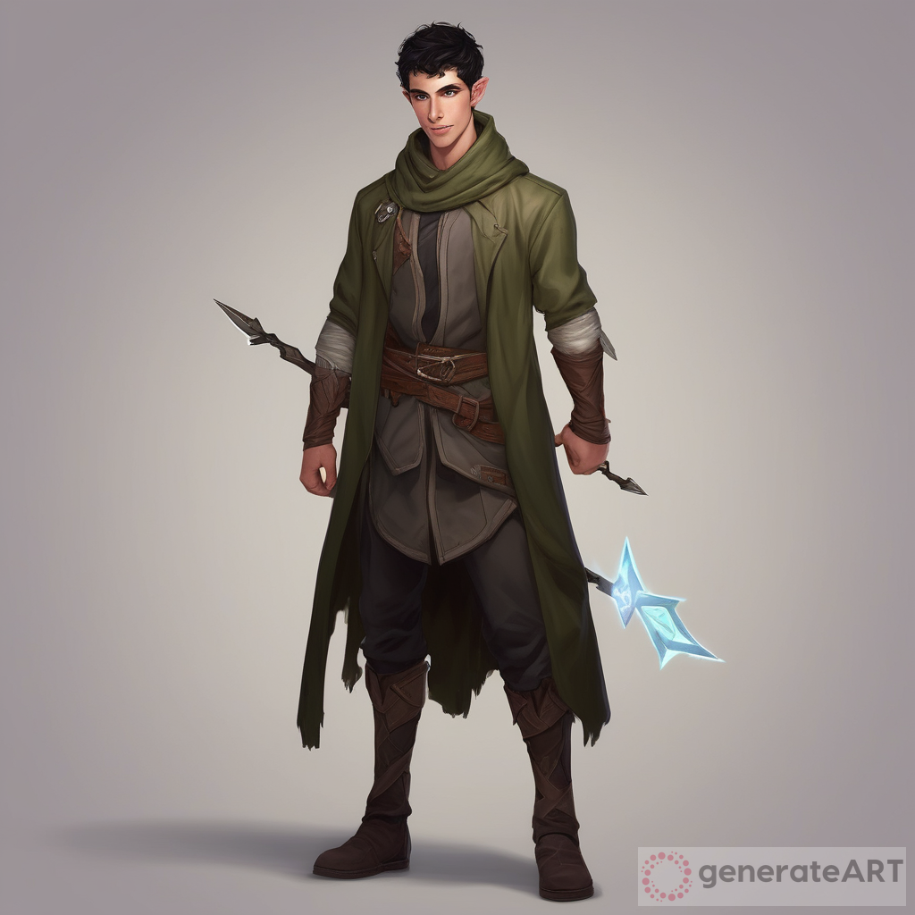 The Ruggedly Handsome Male Half-Elf: Casting Glowing Runes