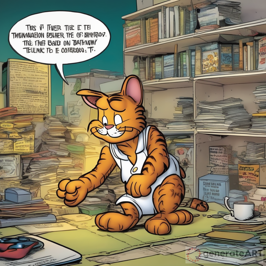 Comic Book Based on Garfield