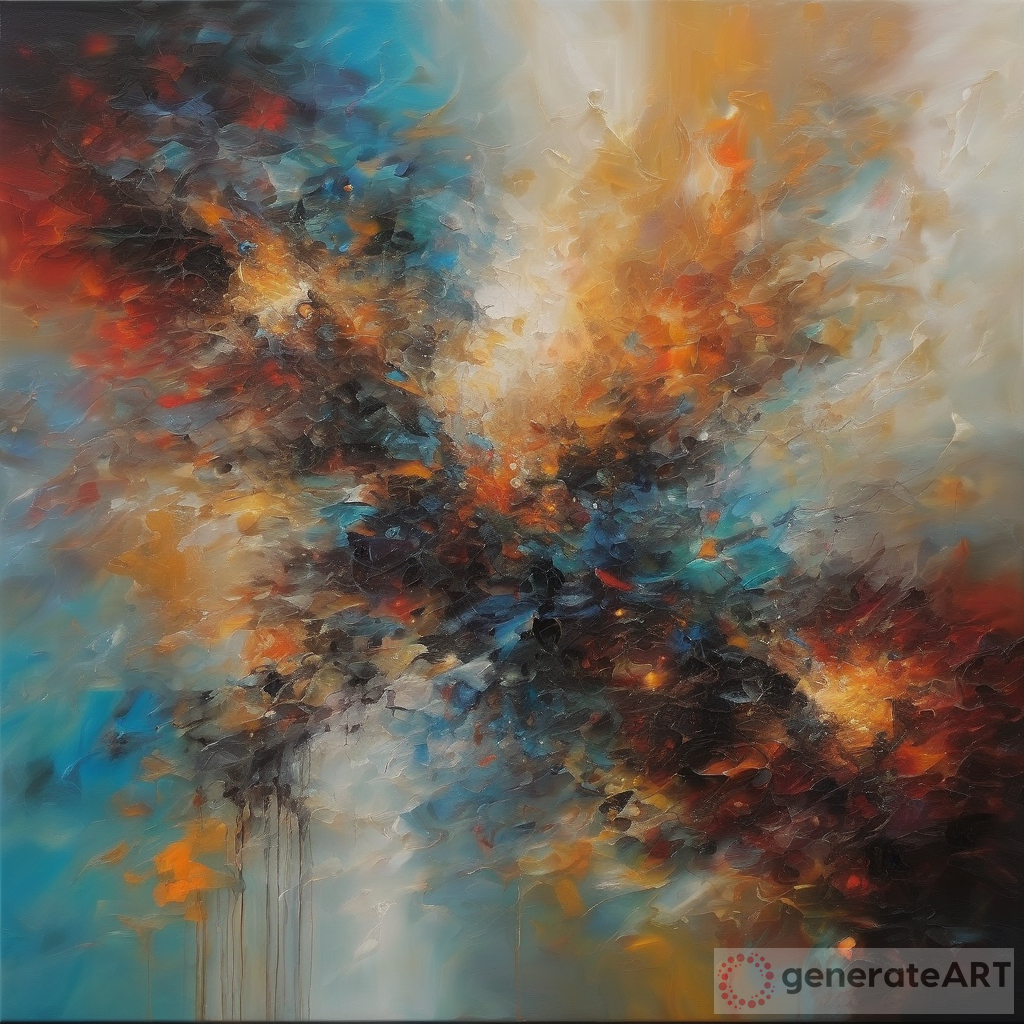 Merge Harmony and Chaos in a Mesmerizing Blend on Canvas